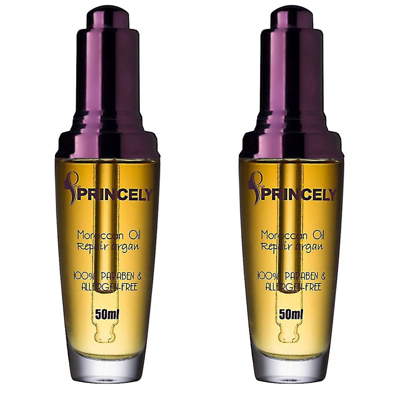 روغن مو پروپرنسلی مدل Argan Moroccan Oil حجم 50 میلی لیتر بسته 2 عددی -  - 1