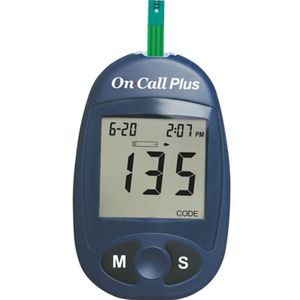 تست قندخون ایکان On Call Plus G113-111 به همراه یک بسته نوار تست On Call Plus G133-115