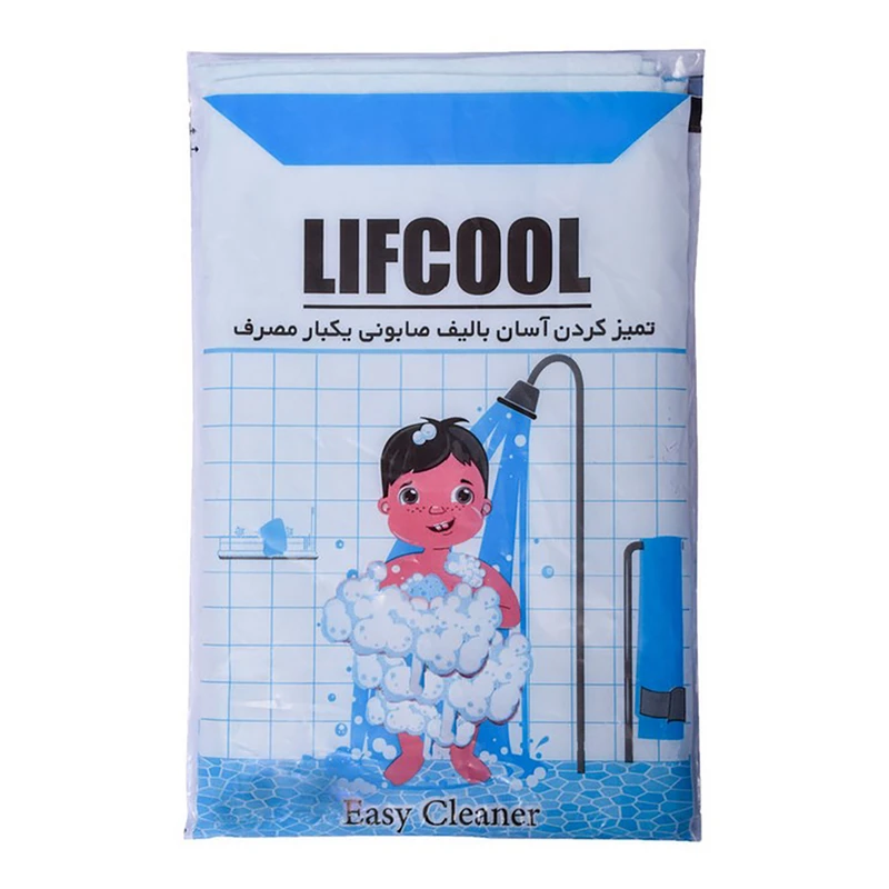 لیف دستکشی لیف‌کول مدل Eazy Cleaner یکبار مصرف بهداشتی بسته 8 عددی