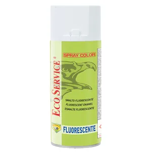 اسپری رنگ زرد فلورسنت اکوسرویس مدل Fluorescente حجم 400 میلی لیتر