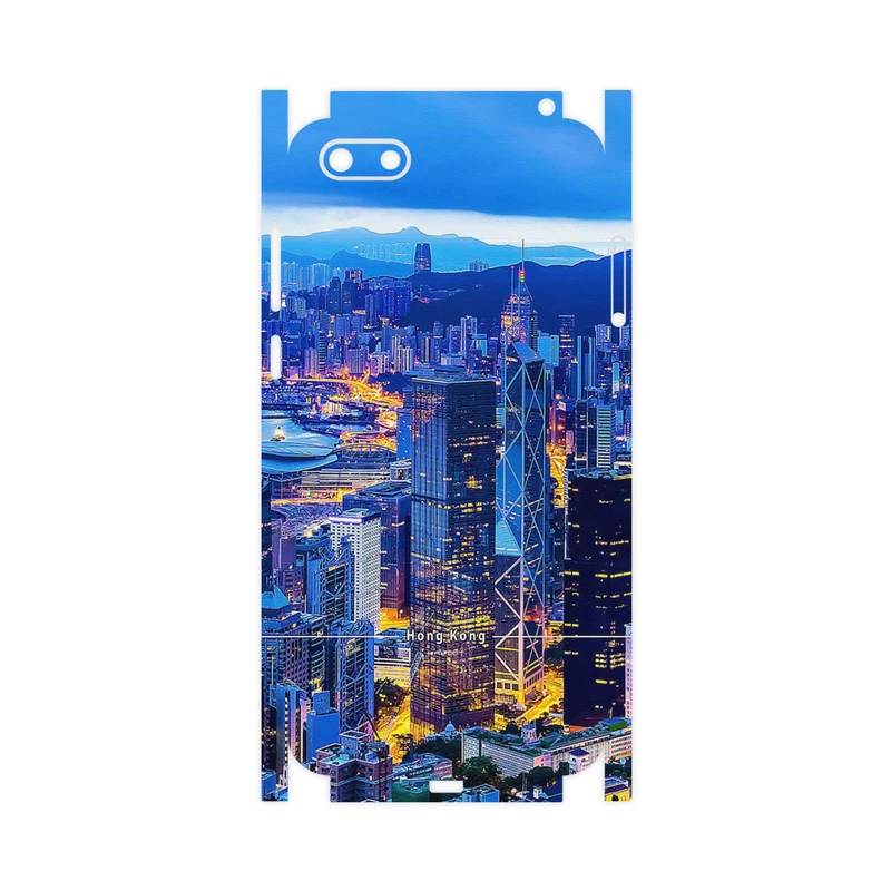 برچسب پوششی ماهوت مدل Hong Kong City-FullSkin مناسب برای گوشی موبایل هوآوی Y5 Prime 2018