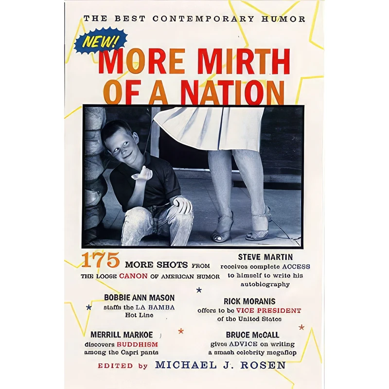 کتاب More Mirth of a Nation  اثر Michael J. Rosen and Nell Scovell انتشارات Harper Perennial