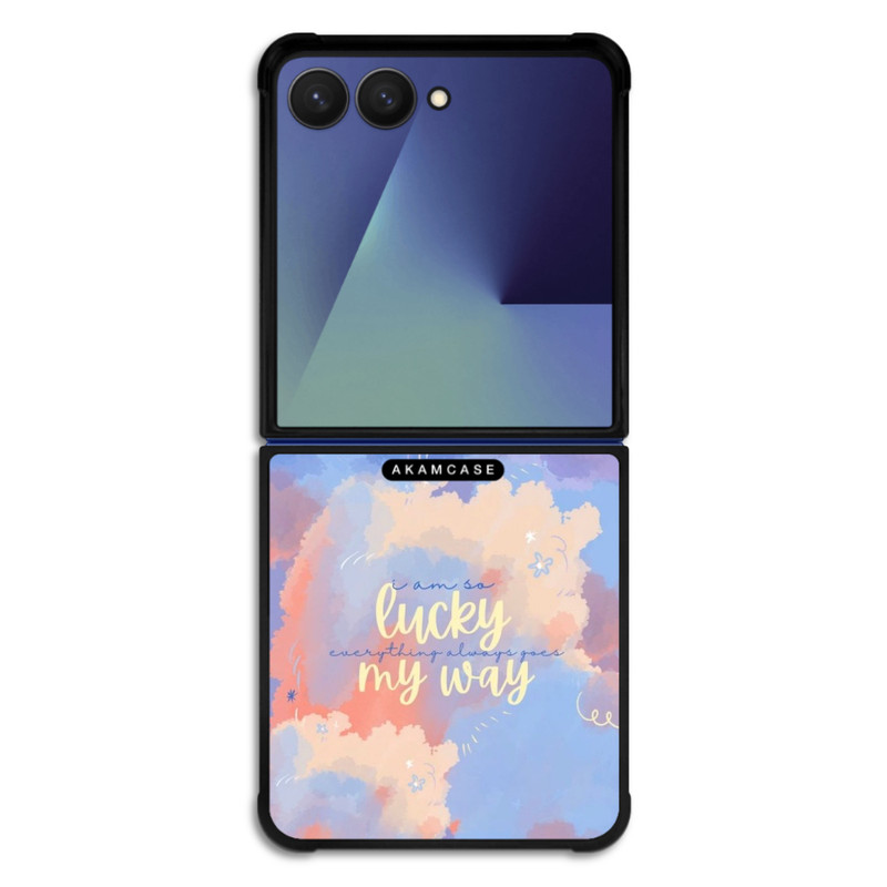 کاور آکام مدل AMC-WSGZFLIP7-LUCKY-27 مناسب برای گوشی موبایل سامسونگ Galaxy Z Flip 7