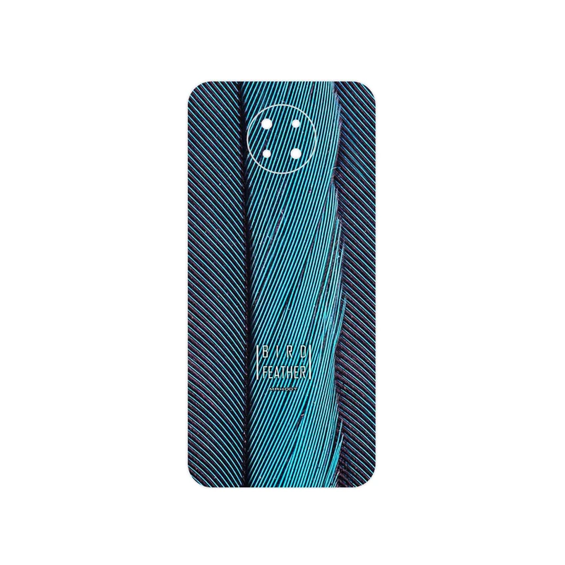 برچسب پوششی ماهوت مدل Turquoise feathers مناسب برای گوشی موبایل نوکیا G10
