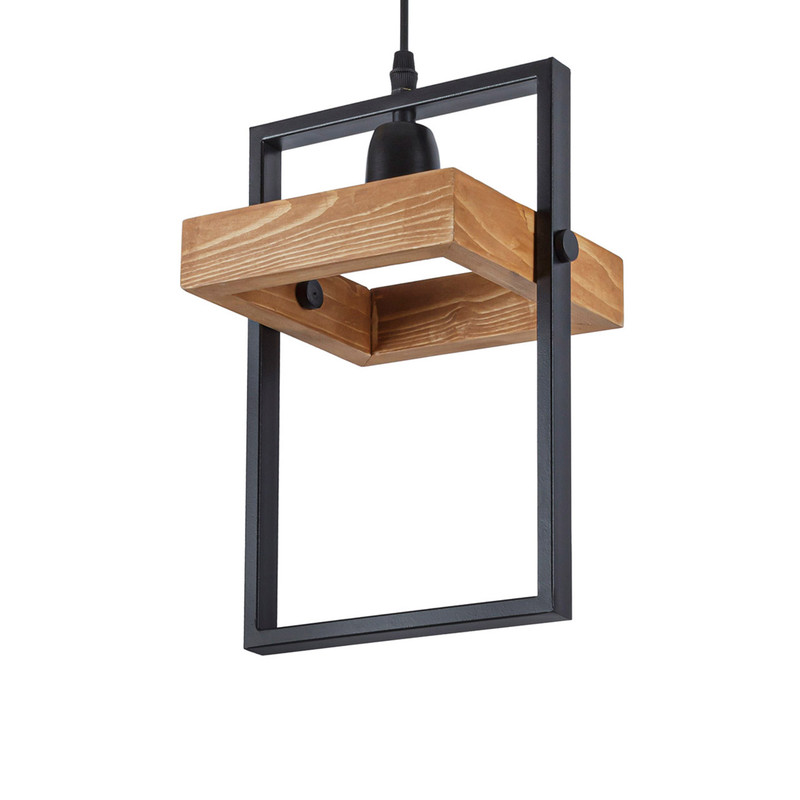 لوستر آویز یک شعله چشمه نور کد AB1335/1BK