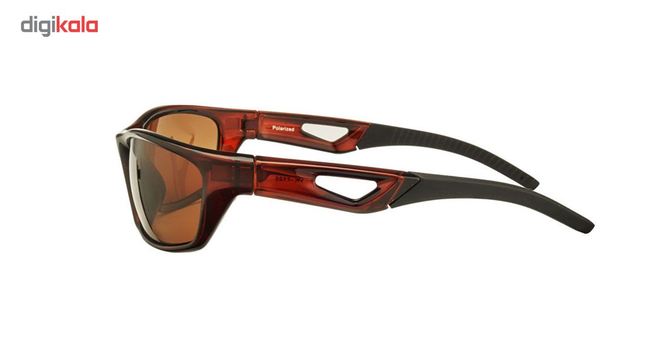 عینک آفتابی مردانه مدل VK7126-Brown -  - 4