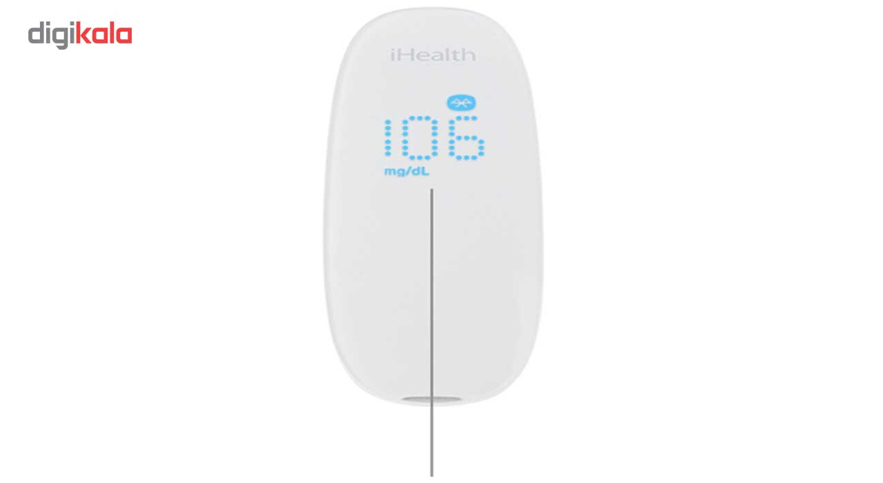 دستگاه تست قند خون آی هلث مدل Wireless Glucose Meter Kit-BG5