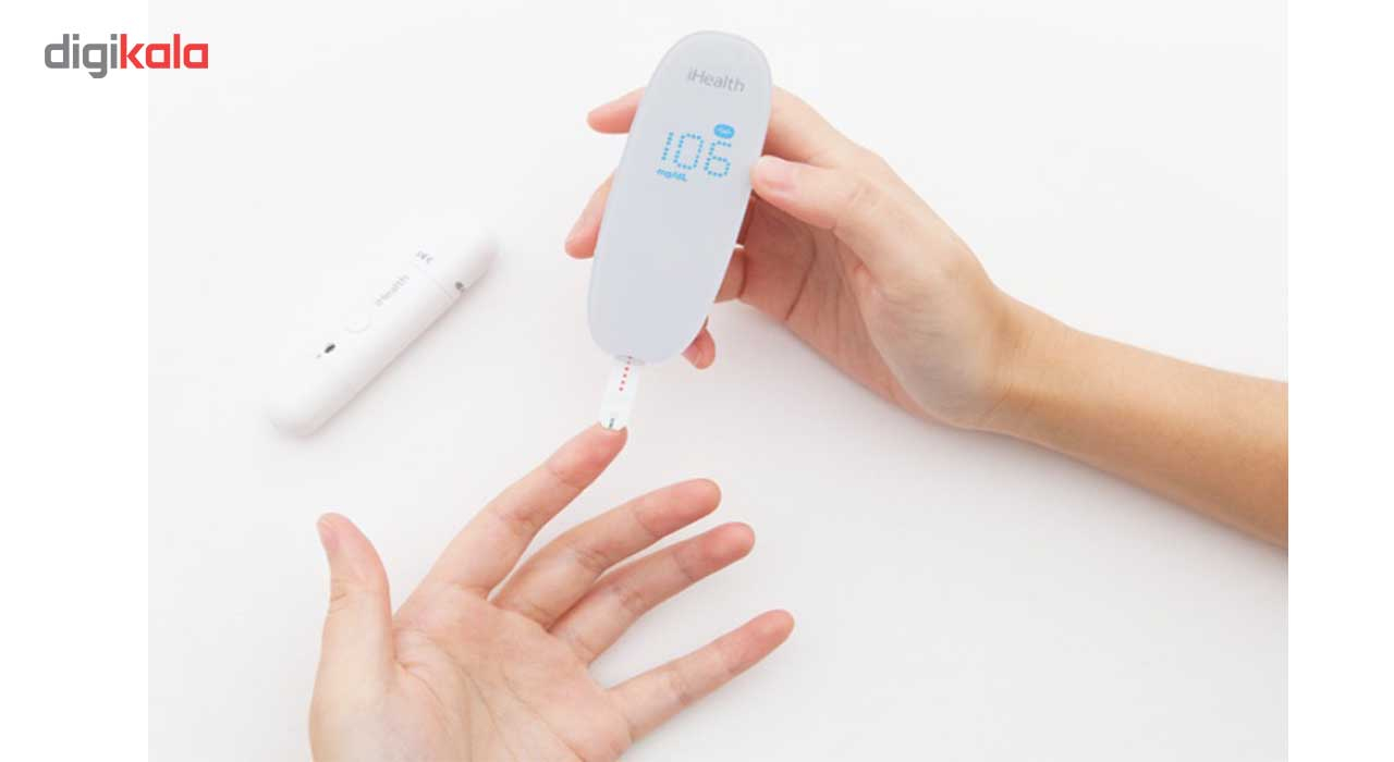دستگاه تست قند خون آی هلث مدل Wireless Glucose Meter Kit-BG5