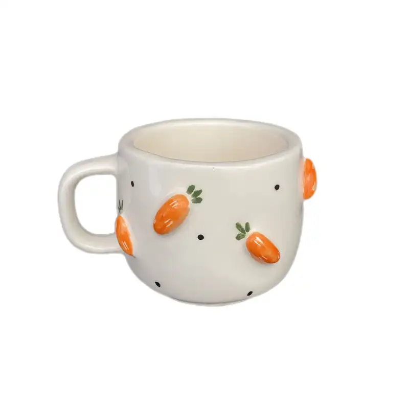 ماگ سرامیکی مدل آبمیوه طرح هویج  کد A13