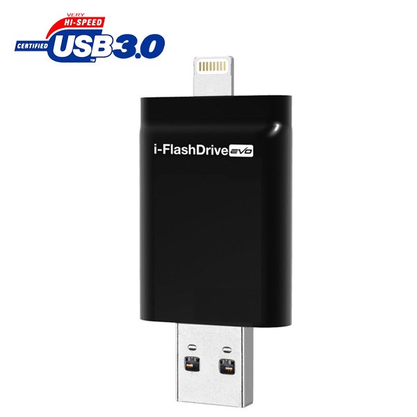 فلش مموری USB 3.0 همراه با رابط لایتنینگ فوتوفست مدل i-FlashDrive Evo ظرفیت 8 گیگابایت