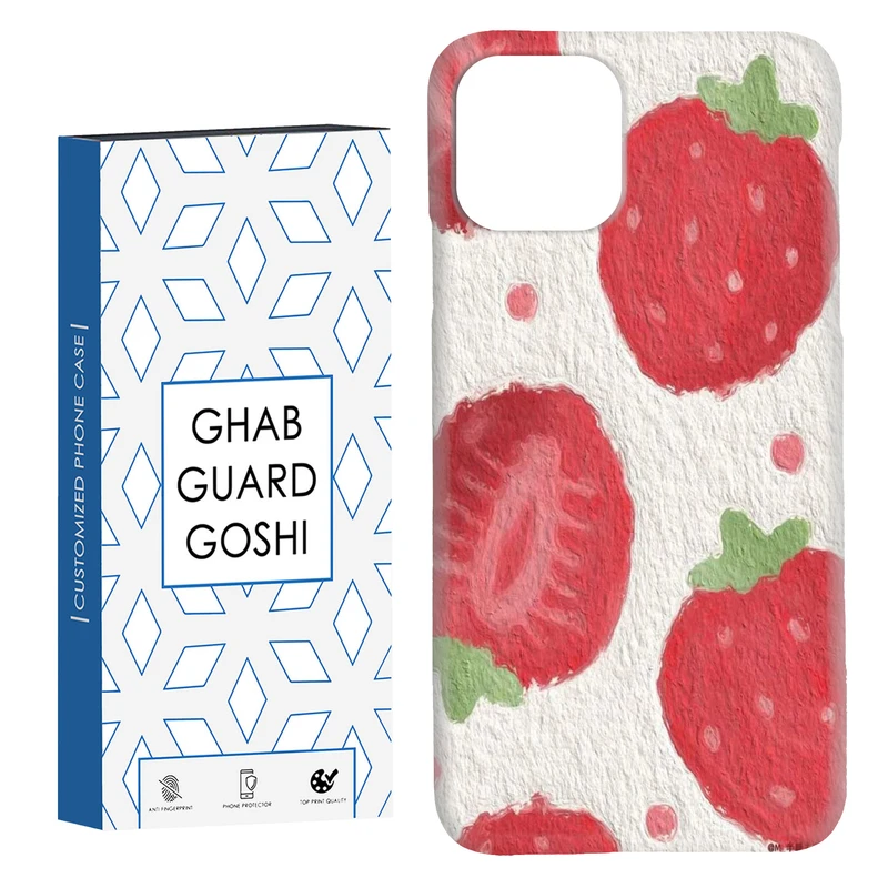 کاور قاب گارد گوشی طرح توت فرنگی کد Dimo-922 مناسب برای گوشی موبایل اپل  IPHONE 11 PRO MAX