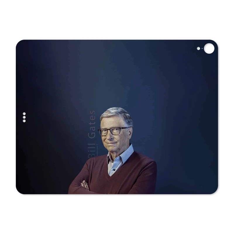 برچسب پوششی ماهوت مدل Bill Gates مناسب برای تبلت اپل iPad Pro 12.9 (GEN 3) 2018 A1876