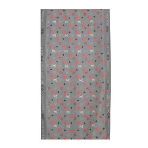 شال زنانه مدل  چهارفصل قلبی S6102