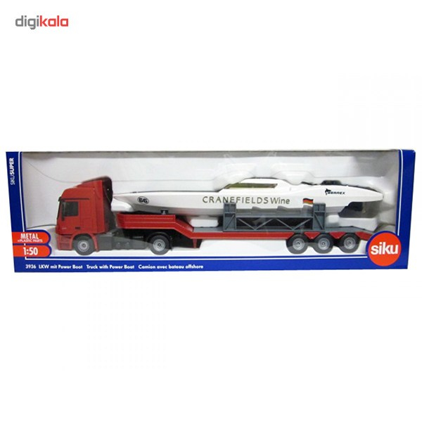 Toy truck and boat hot sale combo