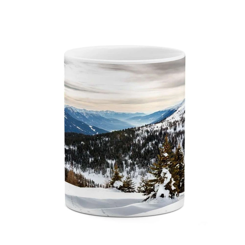 ماگ کاکتی مدل منظره برفی کد mgh14912