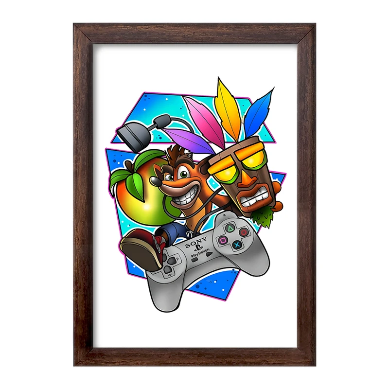 تابلو خندالو طرح گیمر (Gamer) کد F4296