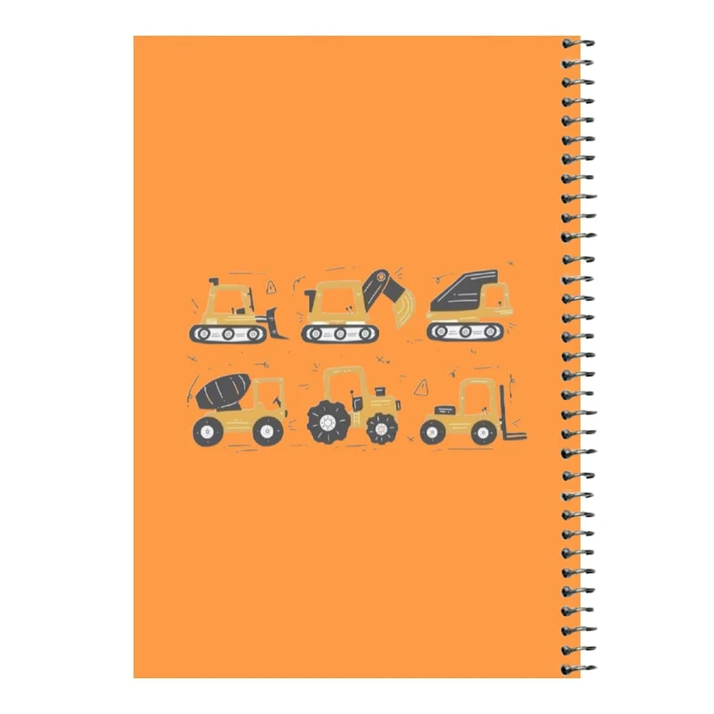 دفتر مشق 80 برگ اس جی مدل ماشین کار کد۴   