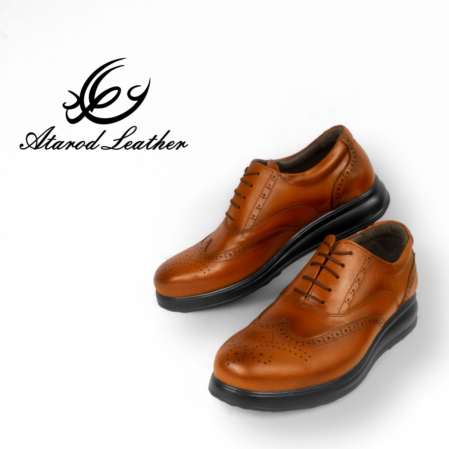 کفش روزمره مردانه چرم عطارد مدل چرم طبیعی کد SH231 -  - 8