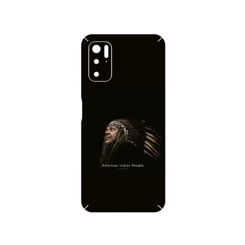 برچسب پوششی ماهوت مدل Portrait of an Indian Man مناسب برای گوشی موبایل شیائومی Poco M3 Pro 5G
