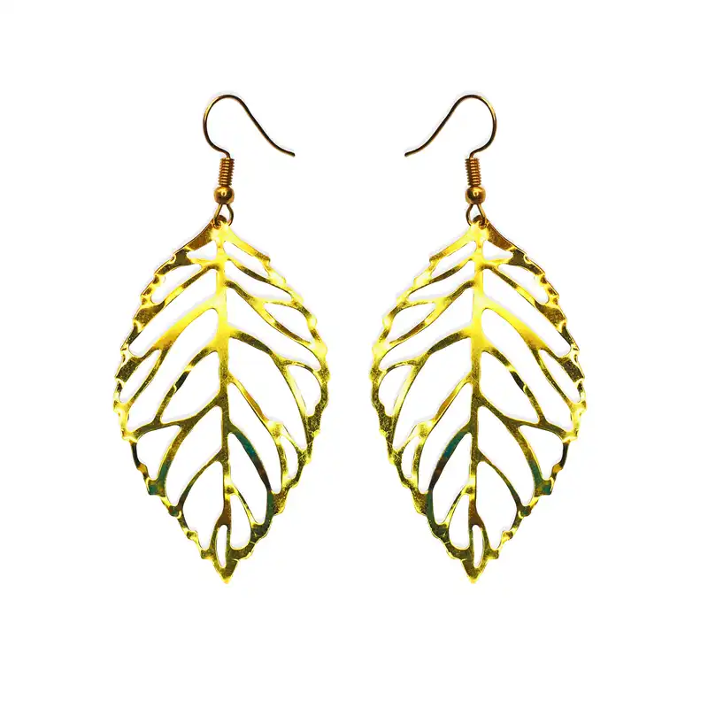 گوشواره زنانه طرح برگ کد LEAF-G