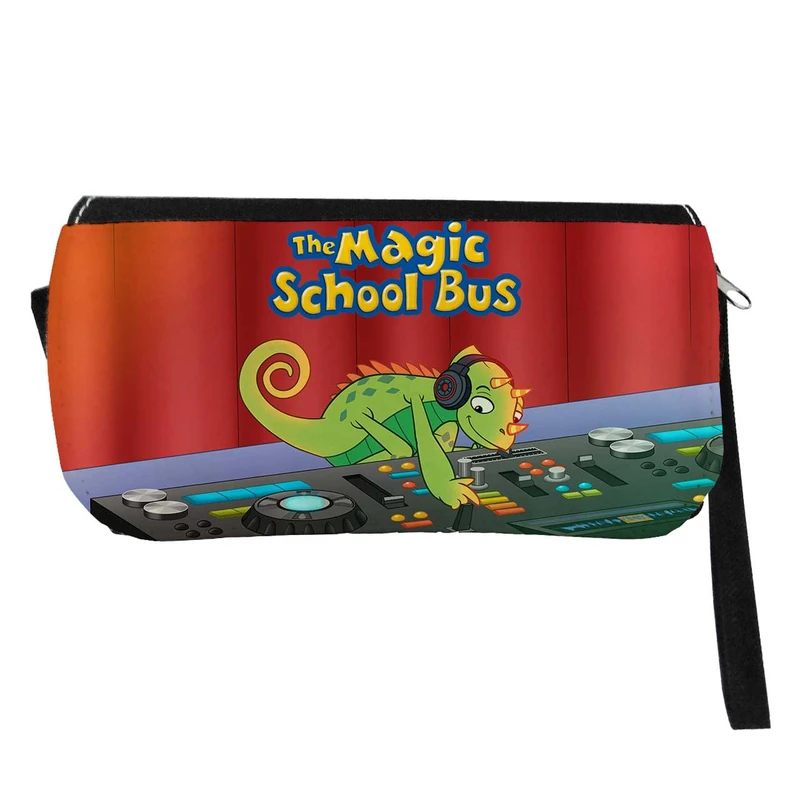   جامدادی مدل دوزیپ طرح انیمیشن سفرهای علمی کد NI794