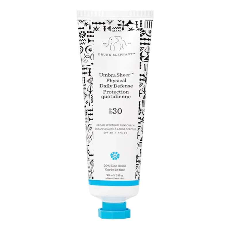 کرم ضد آفتاب بی رنگ  SPF 30 درانک الفانت مدل شیر مناسب انواع پوست حجم 90 میلی‌لیتر
