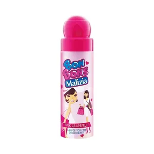 Malizia bon bons pink grapefruit deodorant for kids