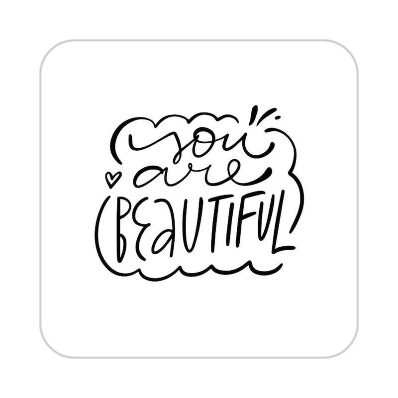 زیر لیوانی کاکتی طرح جملات انگیزشی و مثبت مدل mp25172