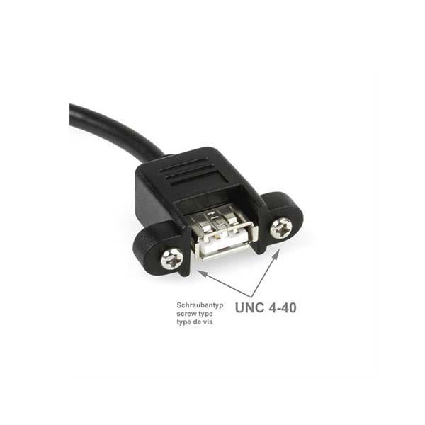کابل افزایش طول USB مدل 127007062 به طول 0.5 متر