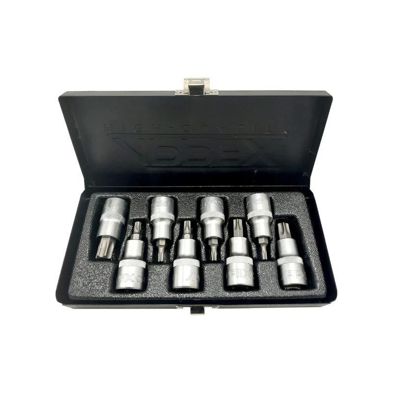 آچار آلن بکس ستاره ای اپکس مدل AJ-APX-6028 مجموعه 8 عددی