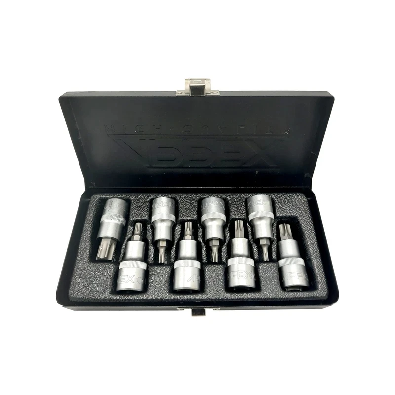 آچار آلن بکس ستاره ای اپکس مدل AJ-APX-6028 مجموعه 8 عددی