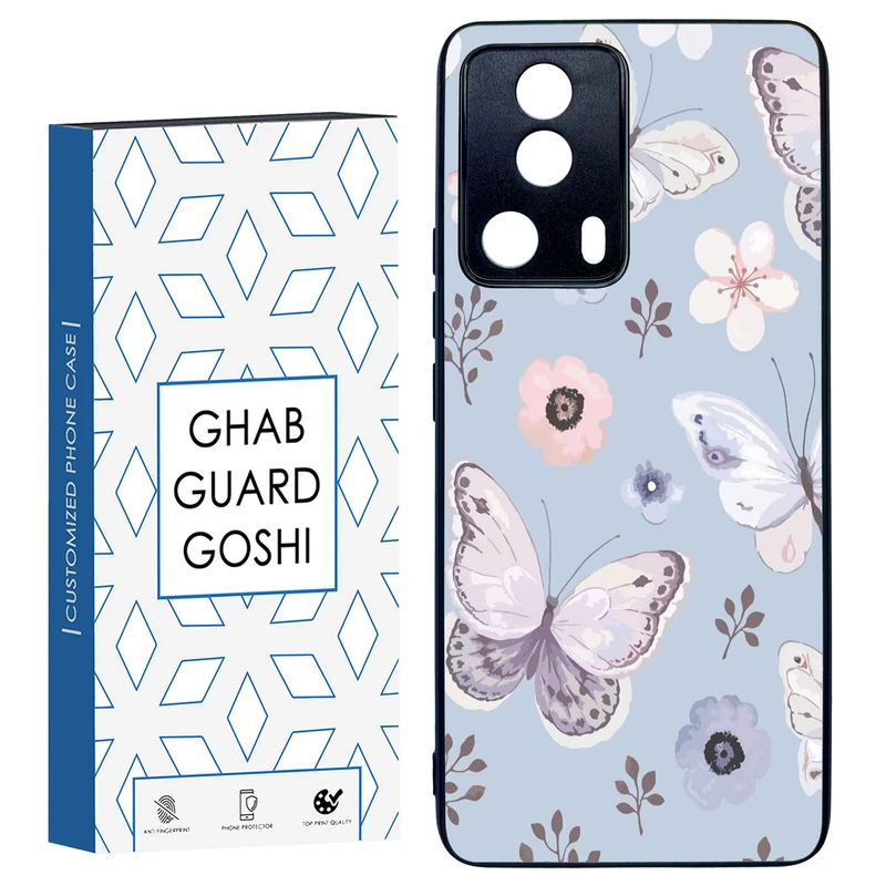 کاور قاب گارد گوشی طرح پروانه  کد TPU-004 مناسب برای گوشی موبایل شیائومی Mi 13 Lite