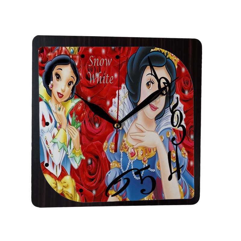 ساعت دیواری طرح سفید برفی tw10