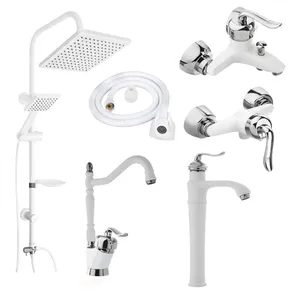 ست شیرآلات توفیق مدل قجری پایه بلند مجموعه 6 عددی