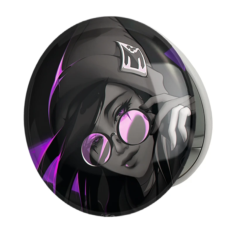 آینه جیبی خندالو طرح بازی ولورانت (Valorant) مدل تاشو کد 33078