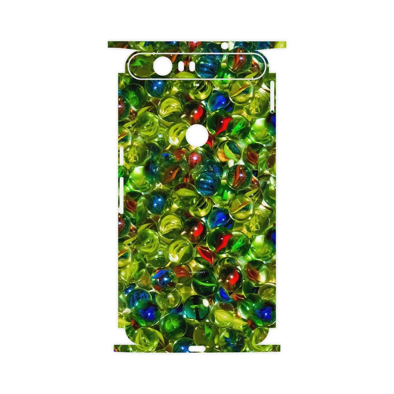 برچسب پوششی ماهوت مدل Marble Nostalgia-FullSkin مناسب برای گوشی موبایل گوگل Nexus 6P