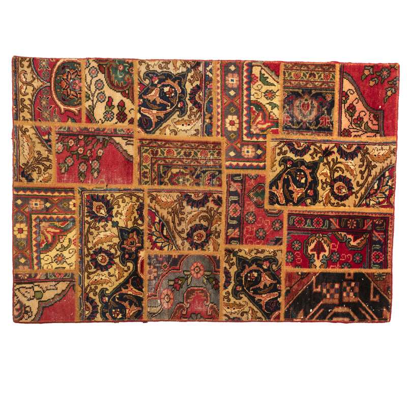 کلاژ فرش دستباف یک و نیم متری ساده کارپت کد 10020137 کلاژ فرش دستباف یک و نیم متری ساده کارپت کد 10020137