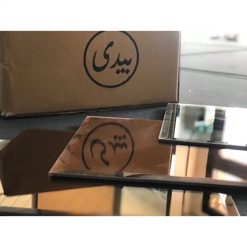 آینه بیدی مدل ارکیده