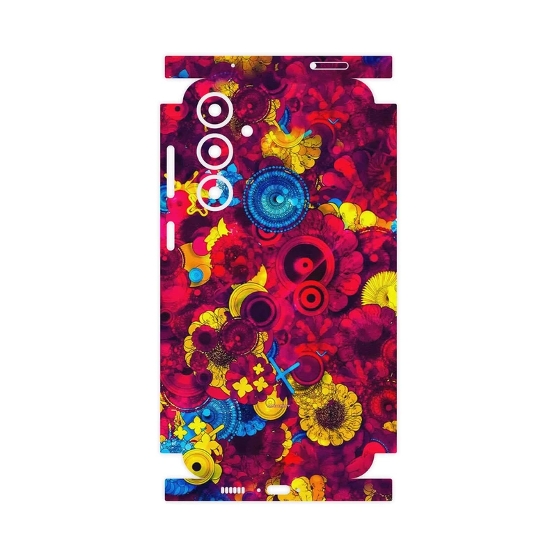 برچسب پوششی ماهوت مدل Vector Flower Garden Digital Art-FullSkin مناسب برای گوشی موبایل سامسونگ Galaxy S23 FE
