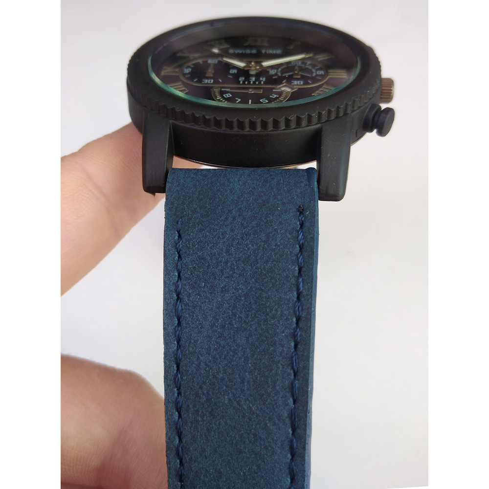 ساعت مچی عقربه ای پسرانه مدل بند چرمی کد 009 ساعت مچی عقربه ای پسرانه مدل بند چرمی کد 009