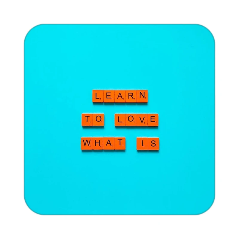 زیر لیوانی کاکتی طرح جملات انگیزشی و مثبت مدل mp24746