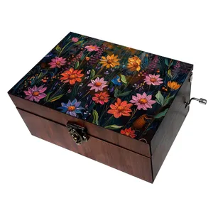 جعبه موزیکال مدل گل کد B561 