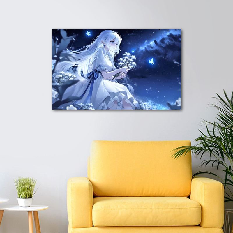 تابلو شاسی عرش مدل فانتزی انیمه دختر کد As4077