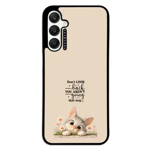 AKAM AMC-WSGA25-ANIMALS QOUTES-20 Cover For Samsung Galaxy A25