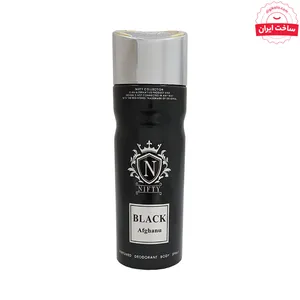 اسپری خوشبوکننده بدن مردانه نیفتی مدل بلک افغان کد ACV85