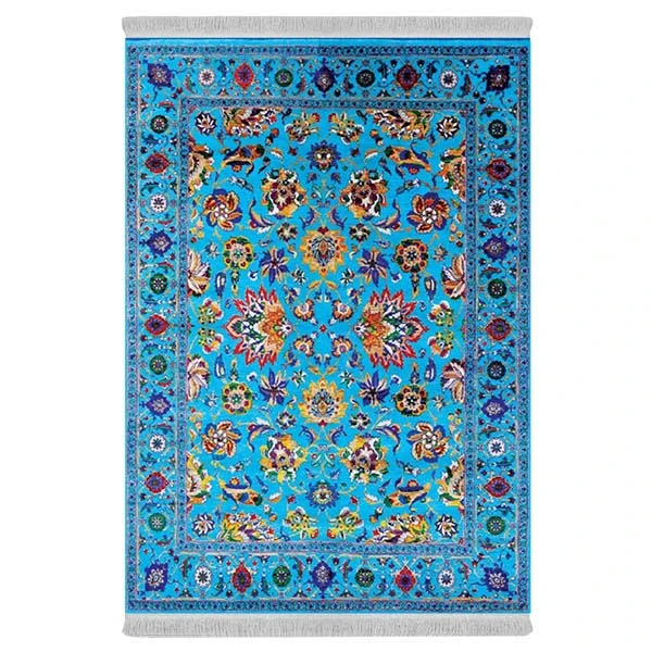 فرش پارچه‌ای دفه مدل فرشینه هازان مخمل کد 073