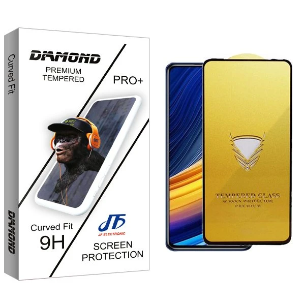 محافظ صفحه نمایش جی اف مدل Diamond OG مناسب برای گوشی موبایل شیائومی Poco X3 Pro