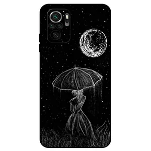 Megafone Girl and Moon 1369 Cover For Xiaomi Poco M5s