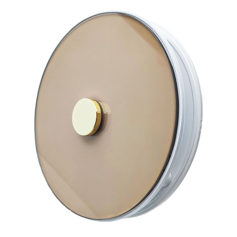 هواکش ایرفن مدل سارگاتی دوپنل طرح شیشه ای دایره