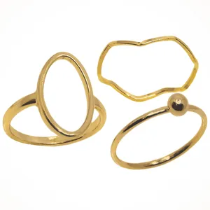 بند انگشتی زنانه کد 1072 مجموعه 3 عددی